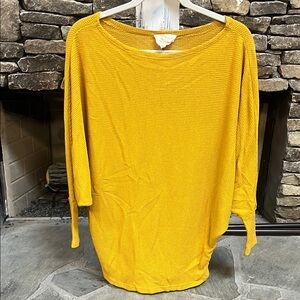 Yellow Knit Sweater